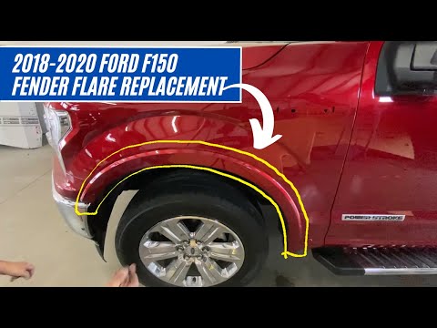 How to replace a 2018-2020 Ford F150 Fender Flares | ReveMoto