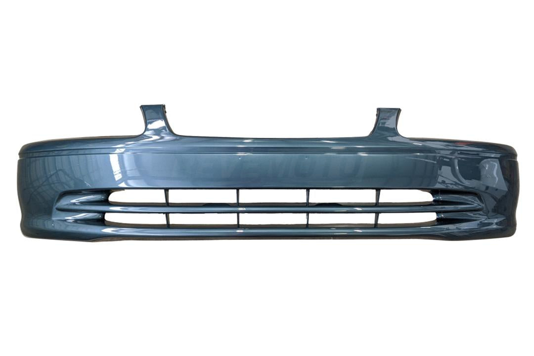 2000-2001 Toyota Camry Front Bumper Cover Painted Sailfin Blue Pearl (8N7) 52119AA902