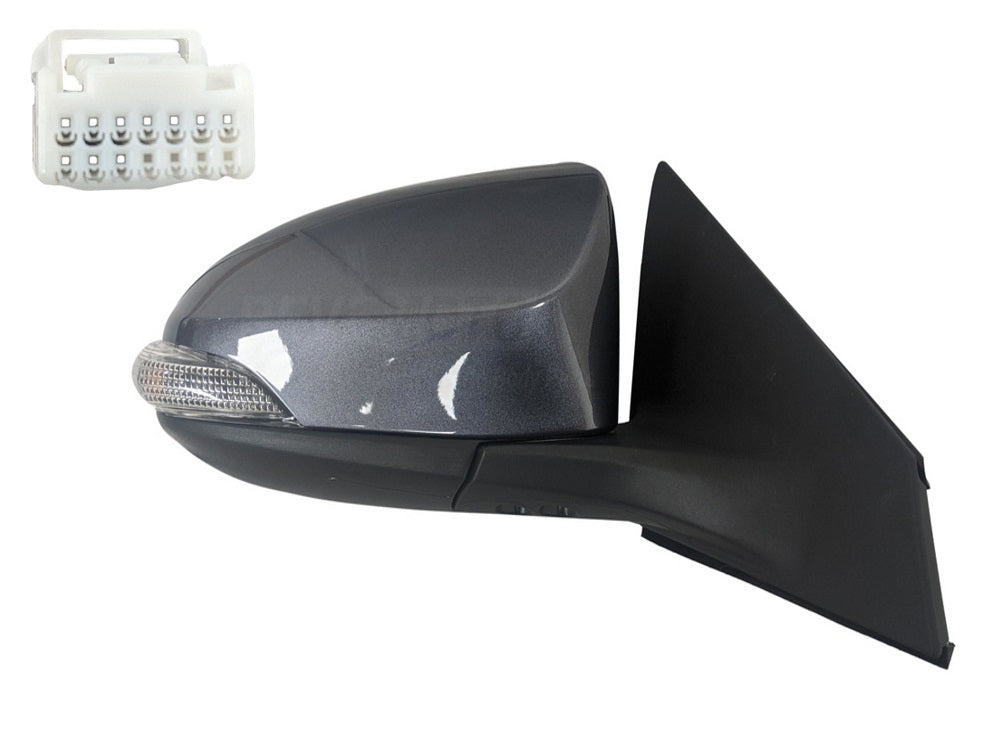 2015 Toyota Avalon Passenger Side BAck View Mirror (with Power, Manual Folding, Heated, Memory