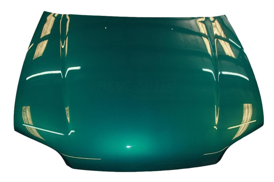 2000 Honda Civic Hood Painted Aztec Green Pearl (BG29P4) 60100S01A01ZZ HO1230131