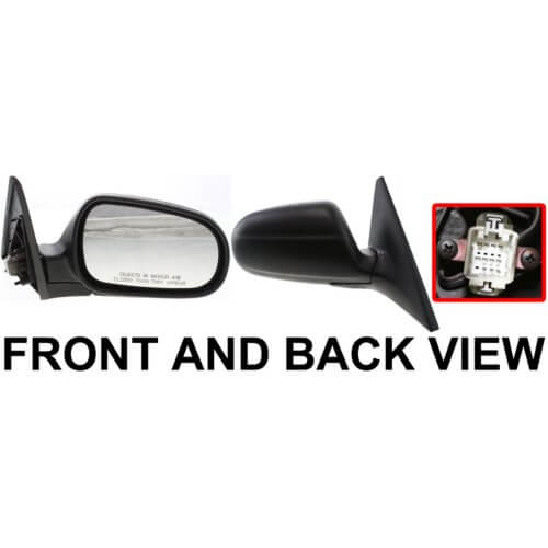 2001 Acura Integra Passenger Side Door Mirror (2DR HB Exc. RS Model) Non-Heated, Power, Manual Folding) - AC1321101