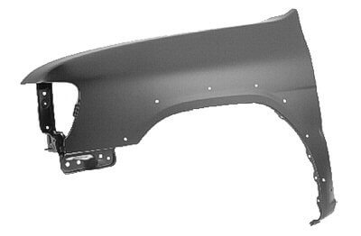 1999-2002 Nissan Pathfinder Driver Side Front Fender w Side Guard LE Model from 12_98_NI1240173