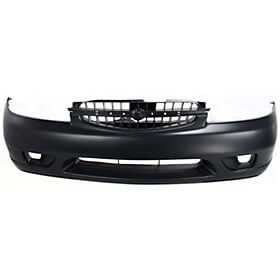 2000-2001 Nissan Altima Front Bumper Cover Primed, wo Fog Light Holes, XE GXE GLE Models NI1000175