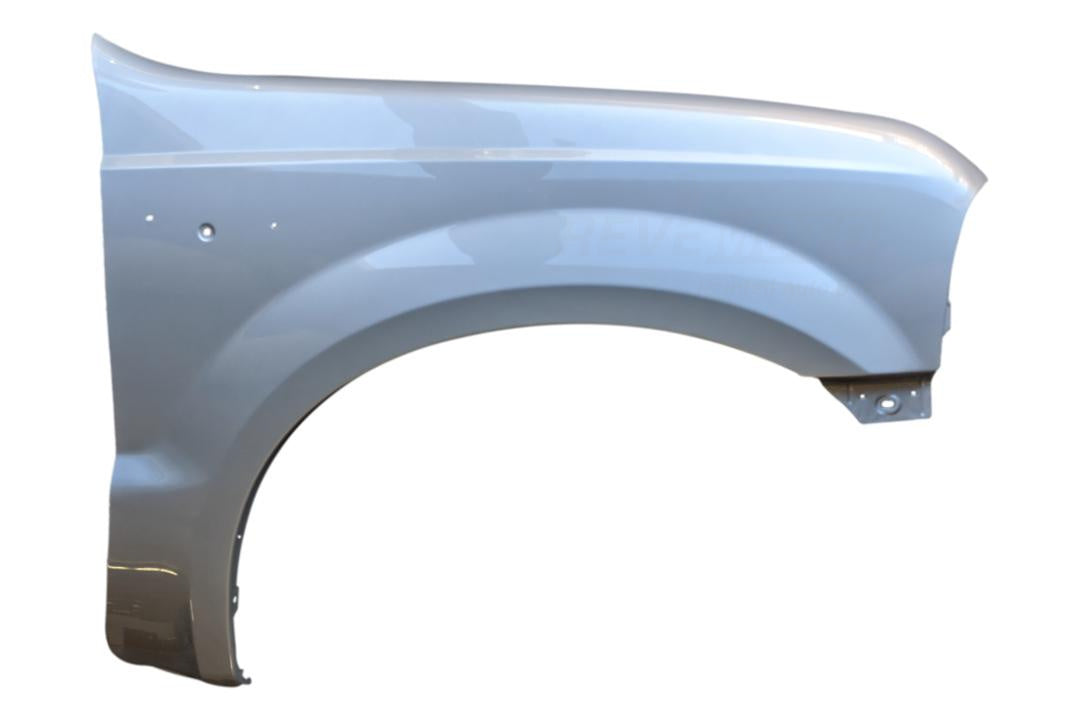 2000-2004 Ford F550 Passenger Side Fender Painted (Without Molding Holes)Silver Metallic (YN) F81Z16005AA FO1241208