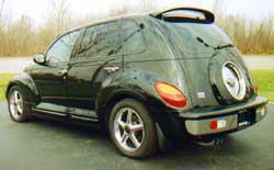 2004 Chrysler PT Cruiser Spoiler Painted To match Vehicle