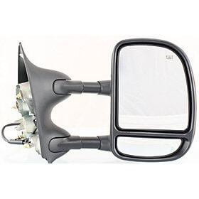 2001-2005 Ford Excursion Driver Side Power Door Mirror (Heated; Foldaway Tow Type; w-Turn Signal; Manual Telescopic; Pwr; Double-Swing Type) FO1320274