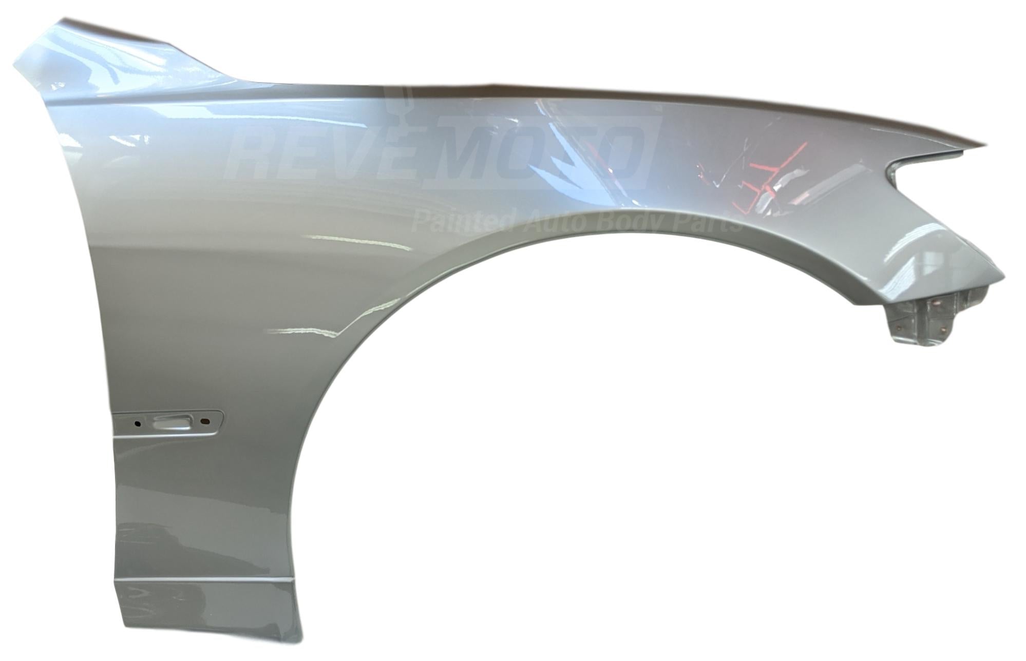 2001 Lexus IS300 Painted Passenger Side Fender, Millenium Silver Metallic (1C0), w_o Side Lamp Hole, w_o Side Repeater Holes_5380153030