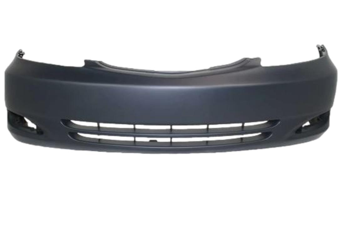 2002-2004 Toyota Camry Front Bumper Painted WITH Fog Light Holes WITHOUT Tow Hook Holes