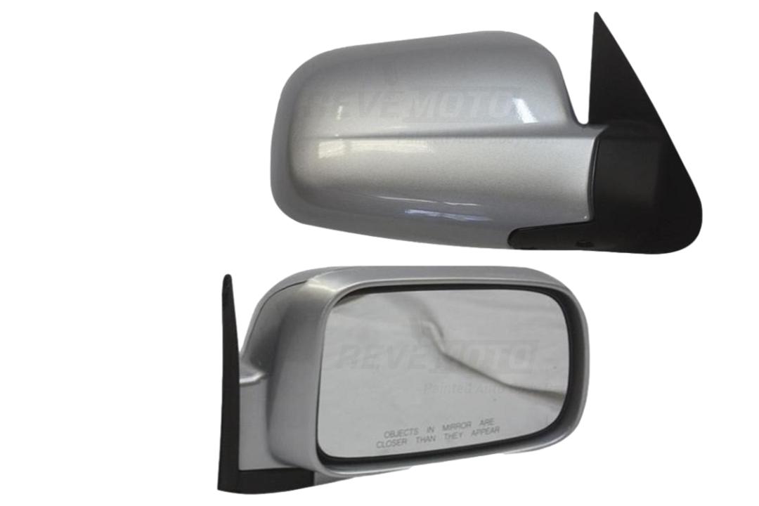 2002-2006 Honda CR-V Side View Mirror Right Painted Satin Silver Metallic NH623M 76200S9AA01