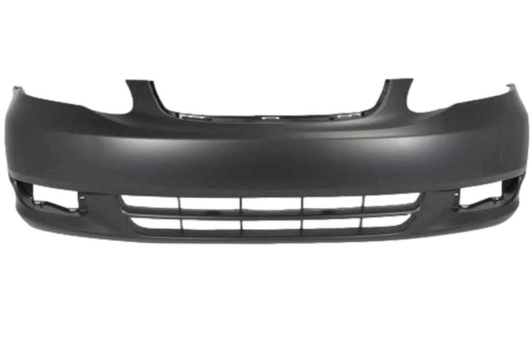 2003-2004 Toyota Corolla Front Bumper Painted Indigo Ink Pearl (8P4) 5211902915