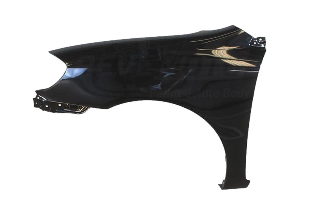 2003-2008 Toyota Corolla Driver Side Fender Painted Black Sand Pearl (209); 5380202060