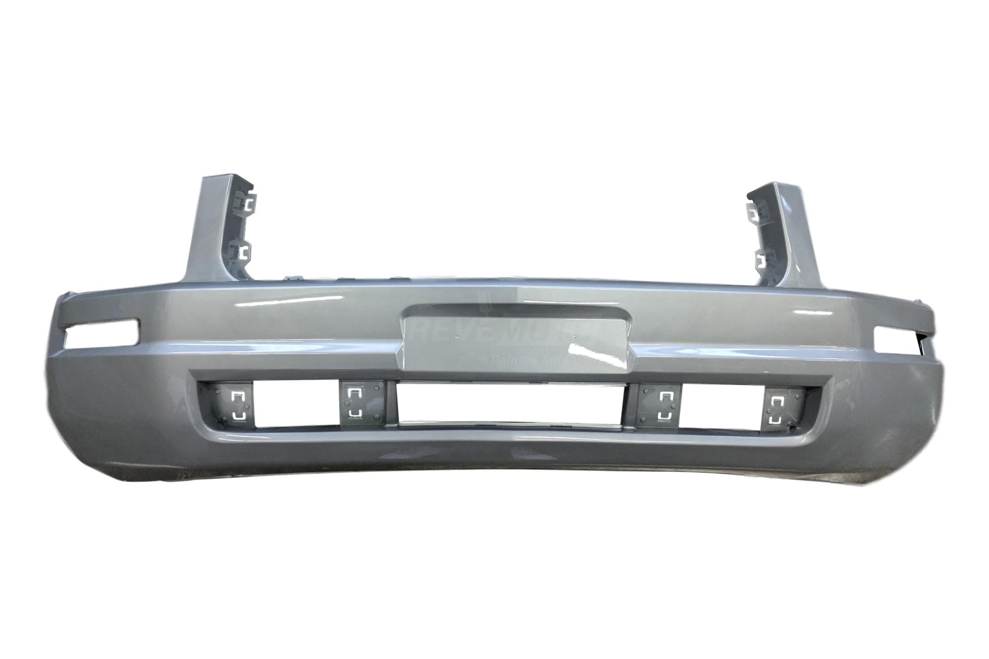 2005-2009 Ford Mustang Front Bumper Painted Base Model With Pony Package Satin Silver Metallic TL 5R3Z17D957AAA FO1000574