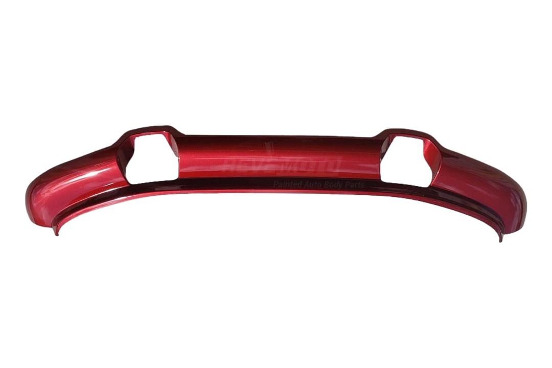 2006-2008 Ford F150 Front Bumper Painted (Lower Valance) | Vermilion Red (E4) For 4-Wheel Drive Models _ WITH- Tow Hook Holes6L3Z17626BAA FO1093108