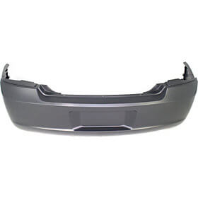 2006-2010 Dodge Charger Rear Bumper Painted Inferno Red Crystal Pearl (PRH), Except SRT-8 Models