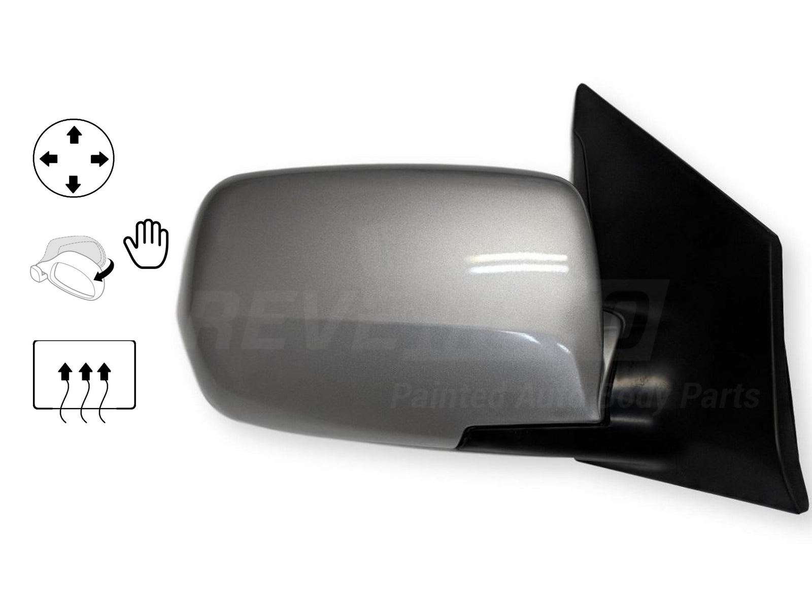 2005 Honda Pilot Side View Mirror Painted