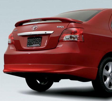 2011 Toyota Yaris : Spoiler Painted