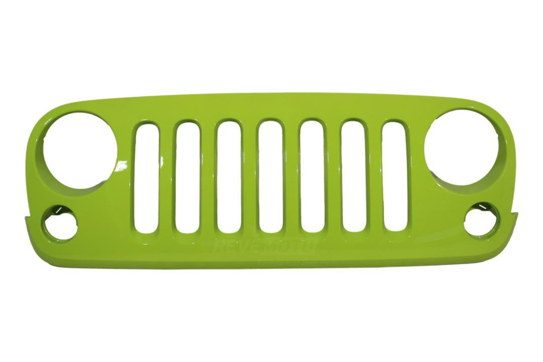 2007-2017 Jeep Wrangler Grille Painted PJK 68046306AC CH1200313