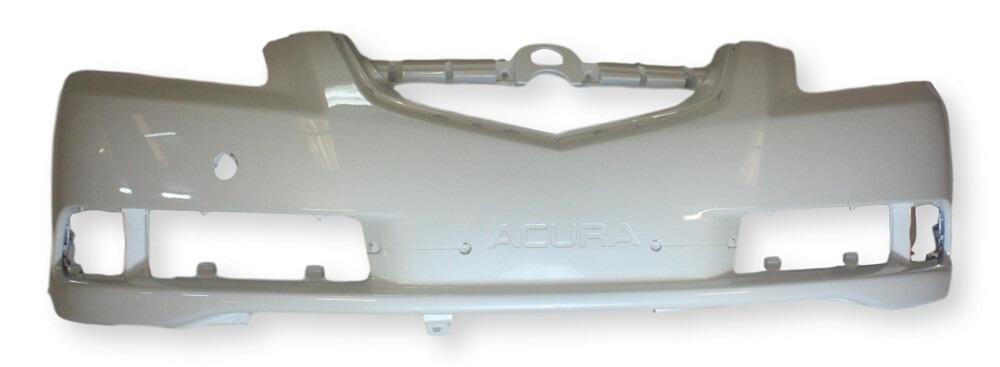 2008 Acura TL Front Bumper, Type S Painted White Diamond Pearl (NH603P)
