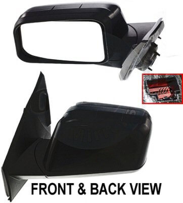 2007 Ford Edge Driver Side Door Mirror (Heatedw Memoryw Puddle LightManual Folding) FO1320366