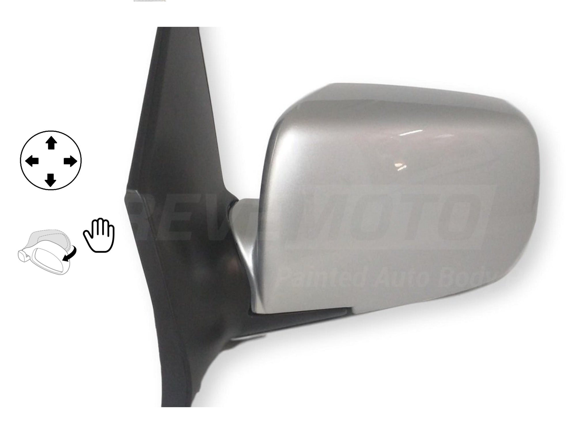 2007 Toyota Highlander : Side View Mirror Painted