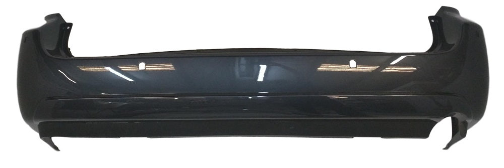 2007 Toyota Sienna Rear Bumper With Parking Sensor Holes Painted Slate Metallic (1F9)_clipped_rev_1