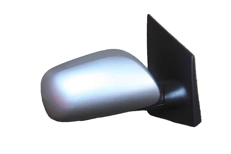 2009 Toyota Yaris Side View Mirror Painted Silver Streak Mica (1E7), back view; 8791052670