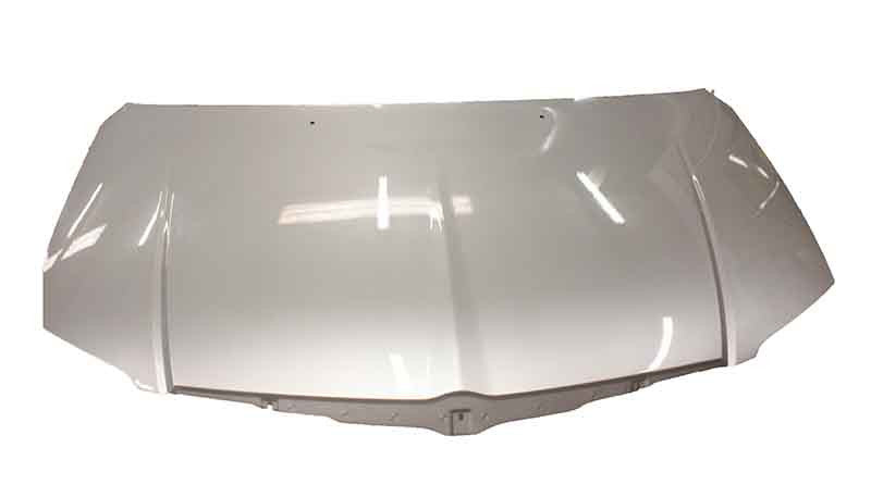 2008 Chrysler Town And Country Hood Painted Bright Silver Metallic (PS2)