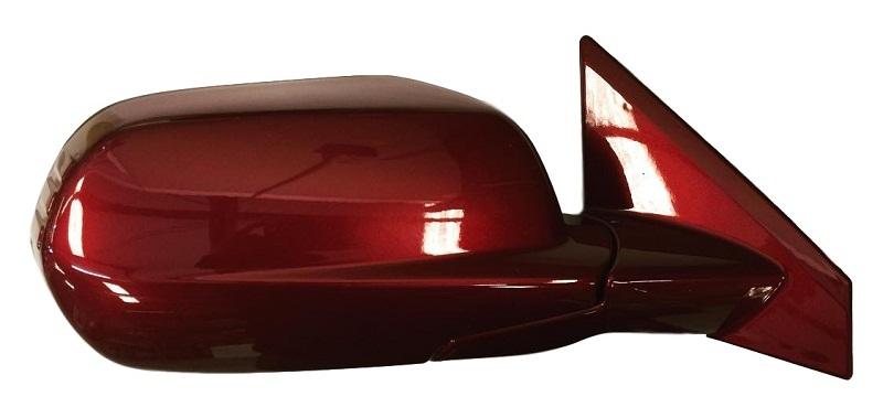 2010 Honda CRV Passenger Side View Mirror Painted Tango Red Pear (R525P); 76250SWAA22ZC