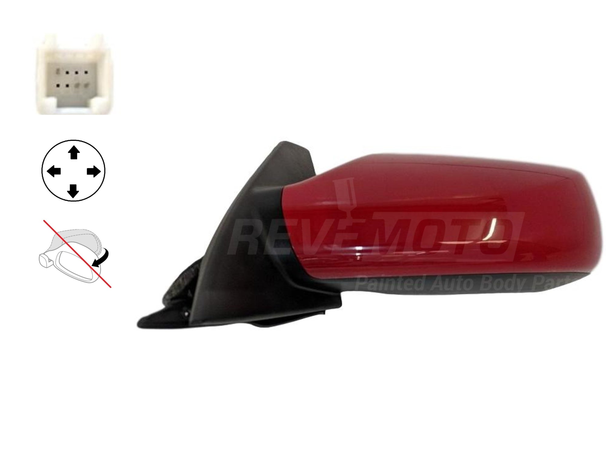 2010 Nissan Altima : Side View Mirror Painted (Coupe)