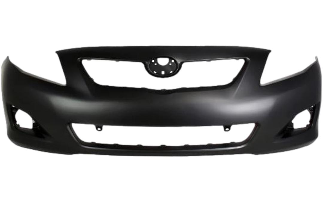 2009-2010 Toyota Corolla Front Bumper Painted (WITHOUT: Spoiler Holes)