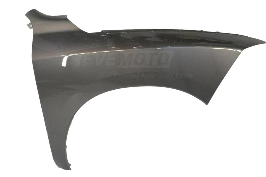 2009-2021 Dodge Ram Fender Painted (OEM | 1500/2500/3500 Models)_WITHOUT: Molding, Fender Flare Holes_Right, Passenger-Side_Mineral_Gray_Metallic_PDM_ 68054338AI_ CH1241269