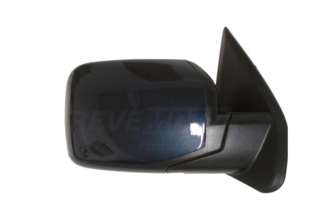 2009-2015 Honda Pilot Side View Mirror Painted Bali Blue Pearl (B552P) 76208SZAA01ZA HO1321265 Right Passenger-Side ReveMoto Painted Auto Parts Replacement