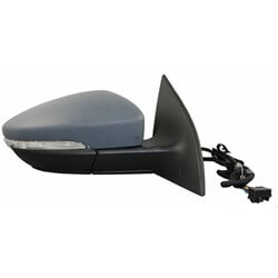 2009-2015 Volkswagen EOS Side View Mirror (Heated; w/ Puddle Light; w/o Memory; w/o Auto-Dim; Left) - VW1320137