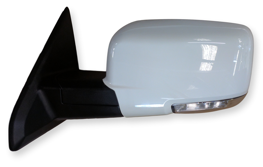 2009-2012 Dodge Ram Side View Mirror Painted Bright Silver Metallic (PS2), Driver-Side