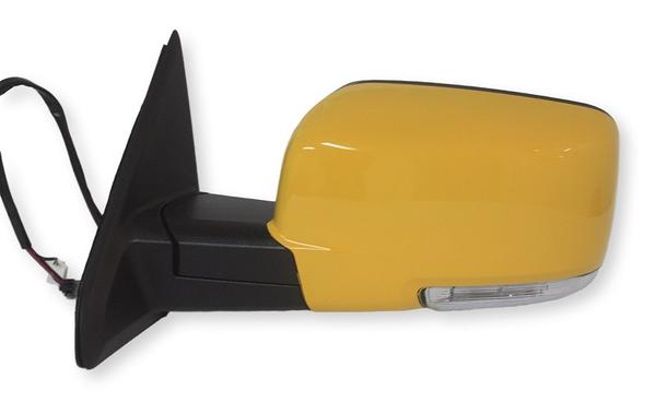2009 Dodge Ram Side View Mirror Painted Detonator Yellow (PYB), Driver-Side