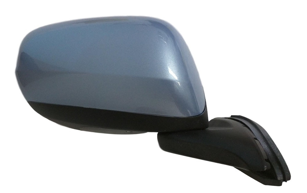 2009 Honda FIT Passenger Side View Mirror Painted Tidewater Blue Metallic (B549M)