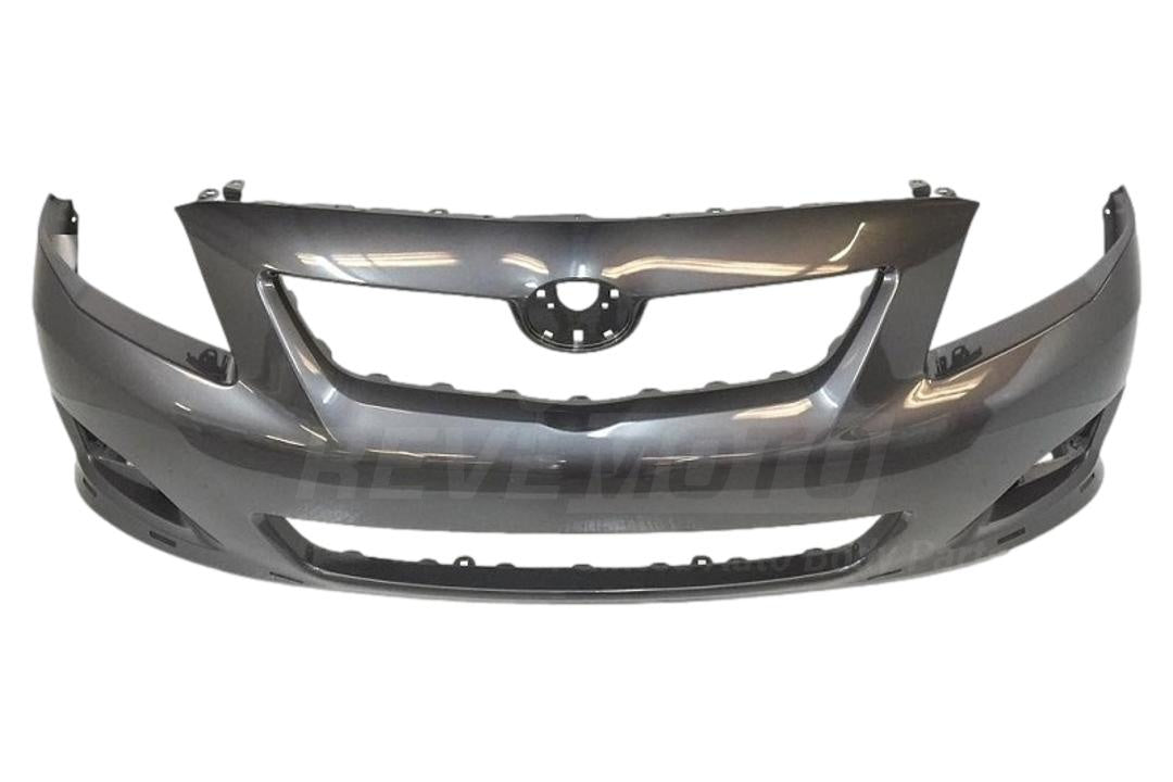 2009-2010 Toyota Corolla Front Bumper Painted Barcelona Red Mica (3R3)