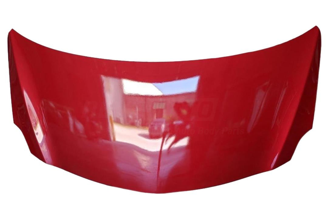 2010 Toyota Yaris Hood Painted Barcelona Red Mica Metallic (3R3) 5330152251