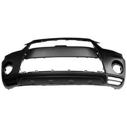2010-2013 Mitsubishi Outlander Front Bumper (Except Sport Model; w-Lower Protector Holes; w-Textured Lower) 6400D099MI1000328
