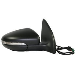 2010-2014 Volkswagen Golf Side View Mirror (Heated; w/ Memory; w/ Puddle Light; Driver-Side) - VW1320141