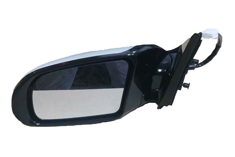 2010 Nissan Maxima Side View Mirror Painted White Pearl, Paint code: QAB (front view)