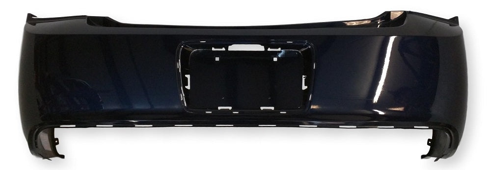 2011 Chevrolet Malibu Rear Bumper, Chrome License Plate Holes, Except 2011-2012 LS Models, Painted Imperial Blue Metallic (WA403P)_ 25919219