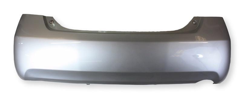 2008 Toyota Camry Rear Bumper Painted Classic Silver Metallic (1F7), LE, 4 CYL, USA-Built; 5215906950