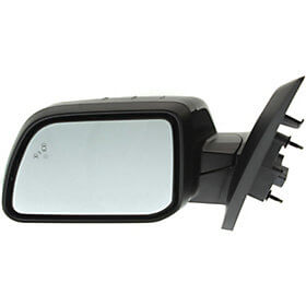 2012-2014 Ford Edge Driver Side Door Mirror (Heated; w- Memory; w- Puddle Lamp; w- Blind Spot Mirror; Power; Manual Fldg) FO1320503
