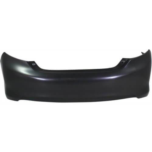 2012-2014 Toyota Camry Rear Bumper; L_XL_XLE_Hybrid Except SE Models; Made of Plastic; TO1100296; 5215906961