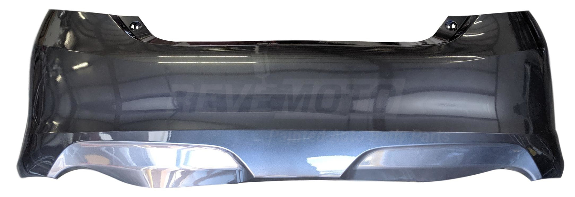 2014 Toyota Camry Rear Bumper Cover, SE ,SE Sport Models; Made of Plastic, Painted Magnetic Gray Metallic (1G3)