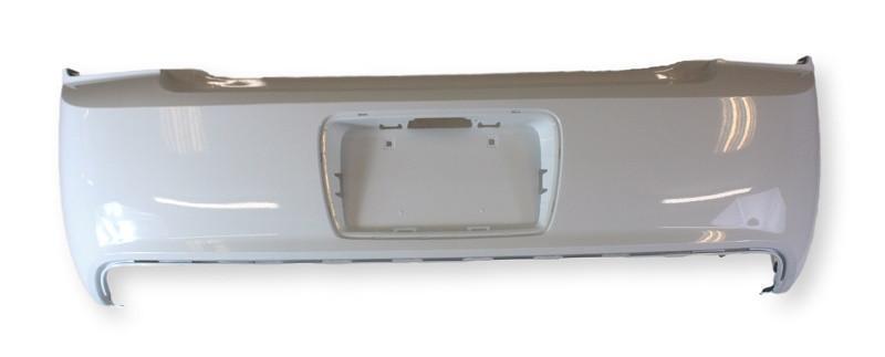 2008-2012 Chevrolet Malibu Rear Bumper Cover 08-10 Hybrid Fits All But 2011-2012 LS Models w Holes for Chrome License Plate Frame_GM1100816