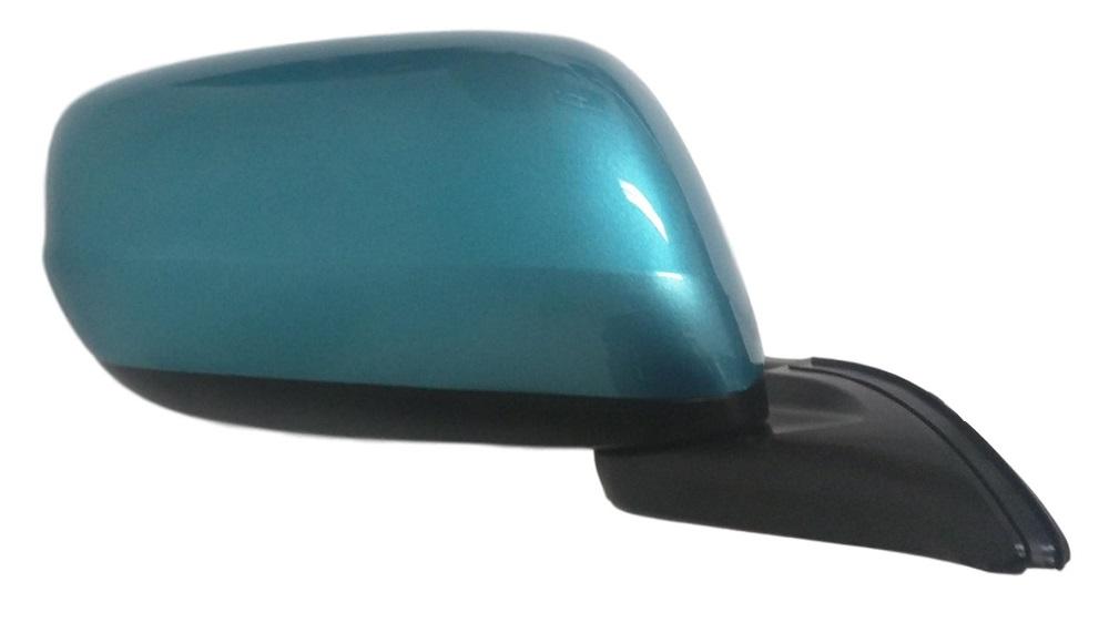 2014 Honda FIT Passenger Side View Mirror Painted Cool Turquoise Metallic (BG59M)