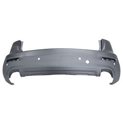 2013 Mazda CX-9 Rear Bumper Cover, With Parking Sensor Holes, Painted Meteor Gray Mica (42A)