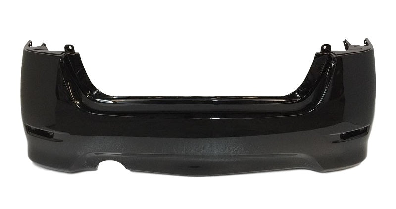2013 Nissan Sentra Rear Bumper (Sport SR) Painted Black Obsidian (KH3)